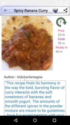 Indian Recipes android App screenshot 9