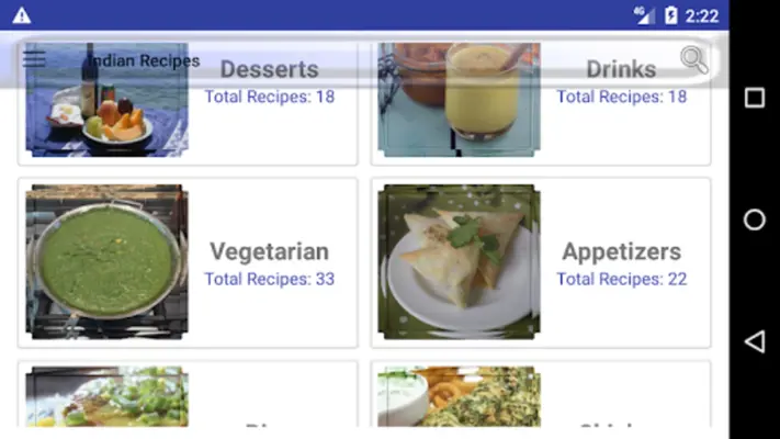 Indian Recipes android App screenshot 5