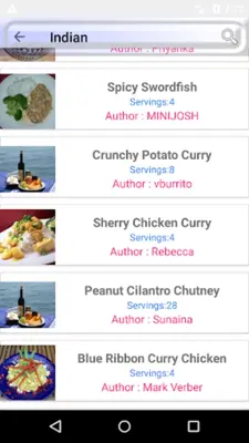 Indian Recipes android App screenshot 7